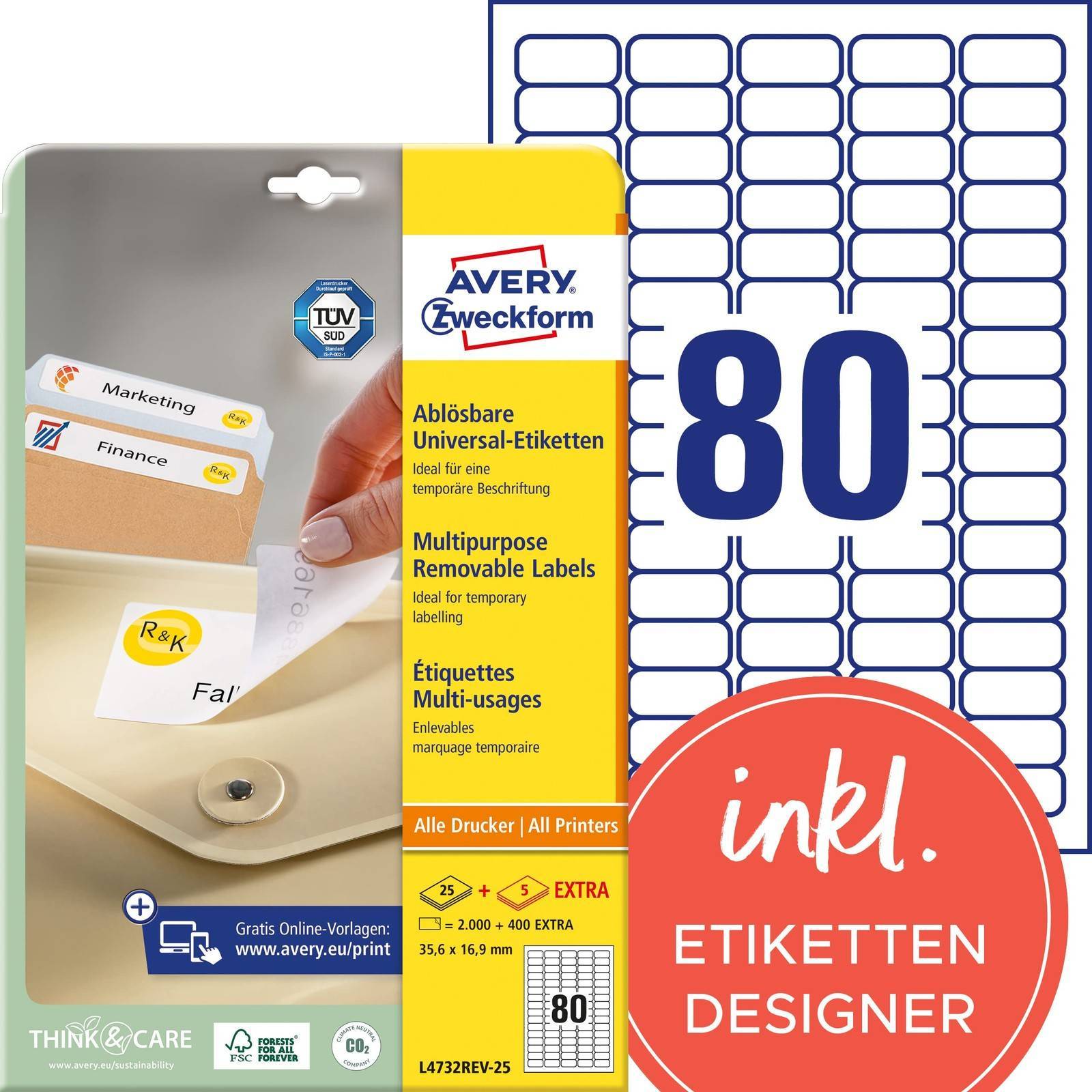 Multipurpose General-use Labels