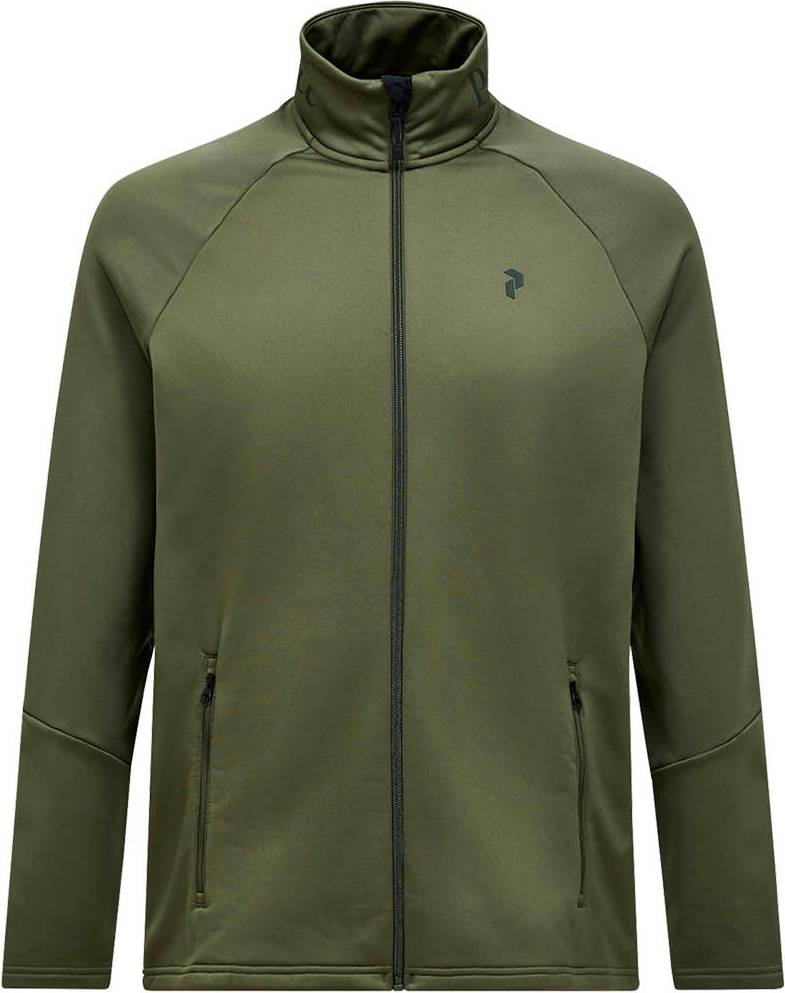 Peak Performance Rider Essentials Zip Jacket Pine Needle - Medium