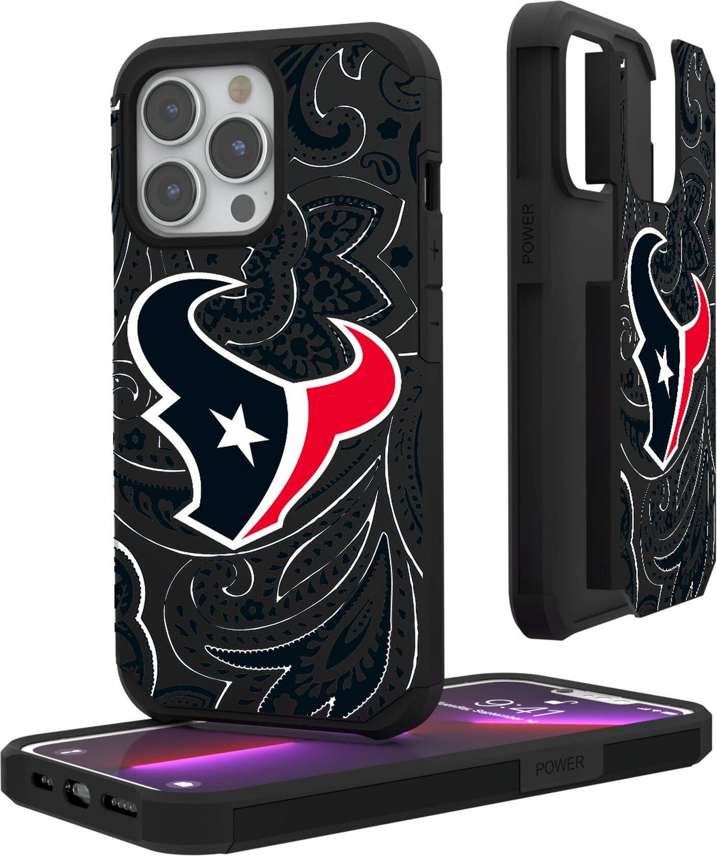 Keyscaper iPhone Rugged Paisley Design Case 13 Pro