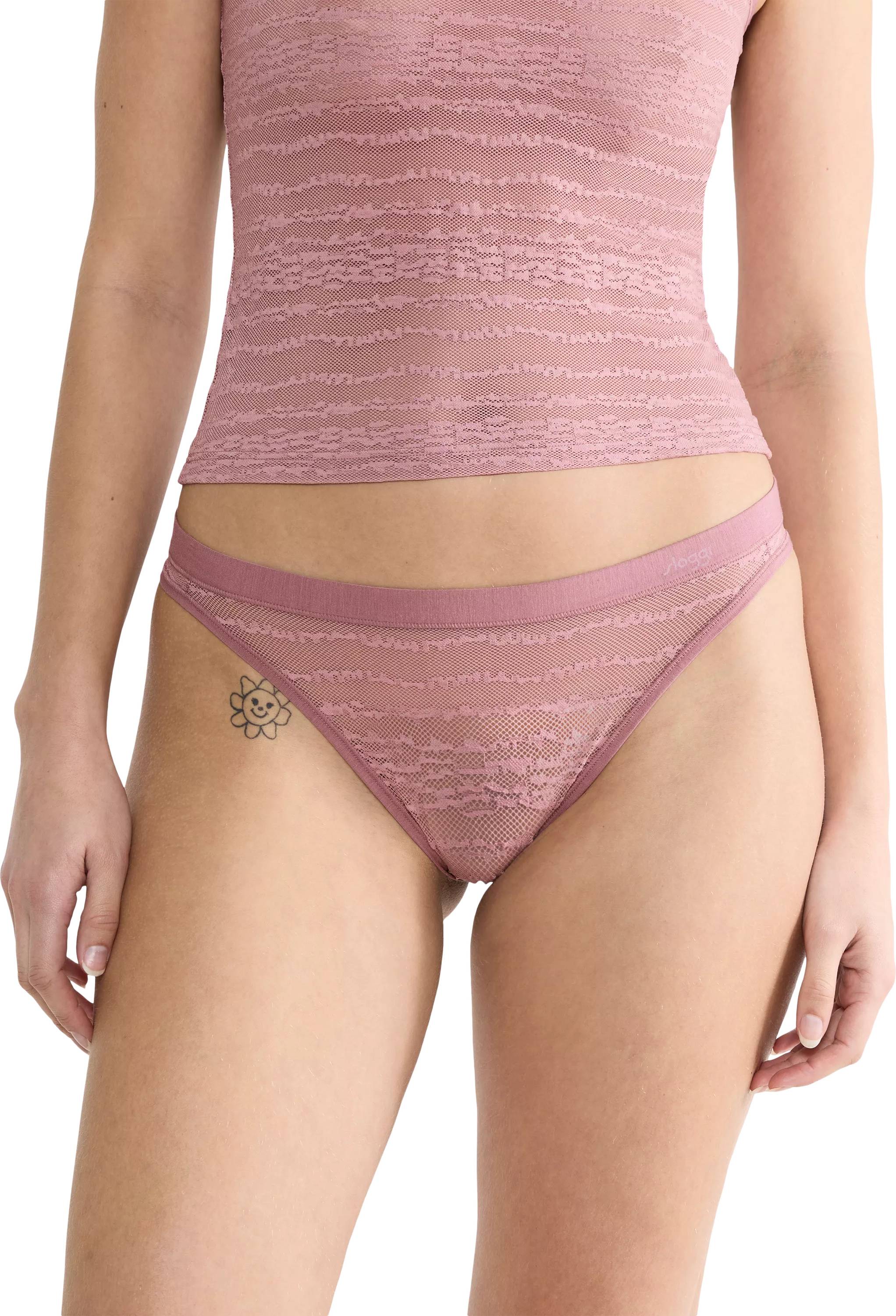 Sloggi Free Evolve String Lace Underkläder Dam - Rosa
