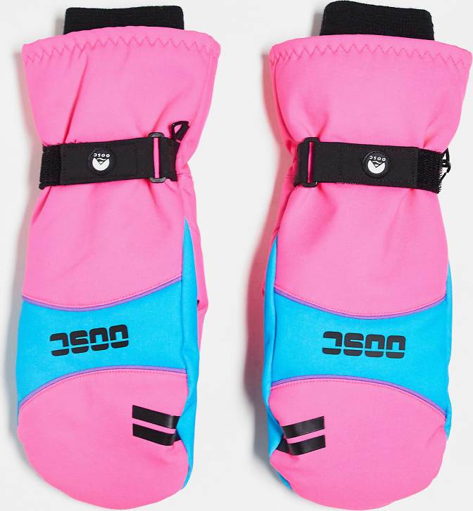 Ski Ski Und Snowboardfäustlinge PrimaLoft - Rosa