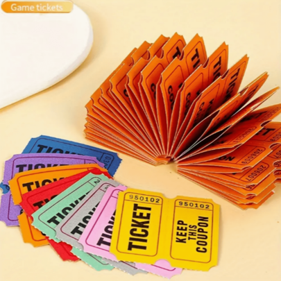 Tickets Shein 100pcs Raffle Double Event Tickets