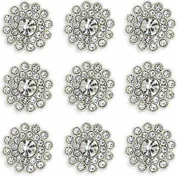 Shein 50pcs Rhinestones Sewing Crystals