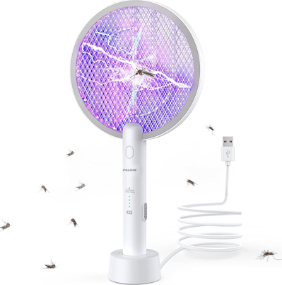 Electric fly swatter Shein Electric Fly Swatter 3000V Bug Zapper Racket