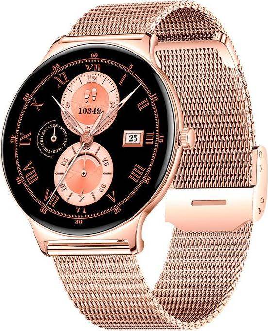 Cool AMOLED Ultrathin Smartwatch Rosa
