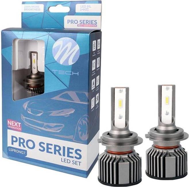 Led h7 MTECH Bulb Pro LED Kit Front H7