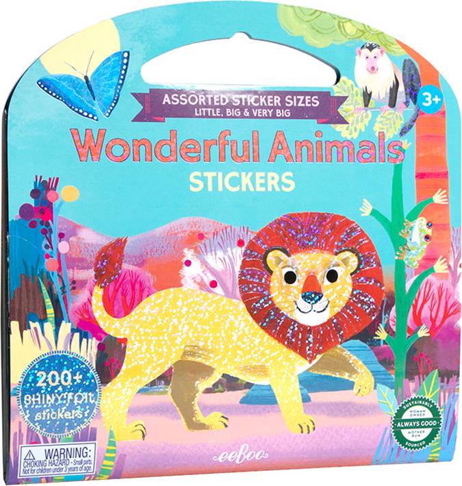 Sticker Book Wonderful Animals