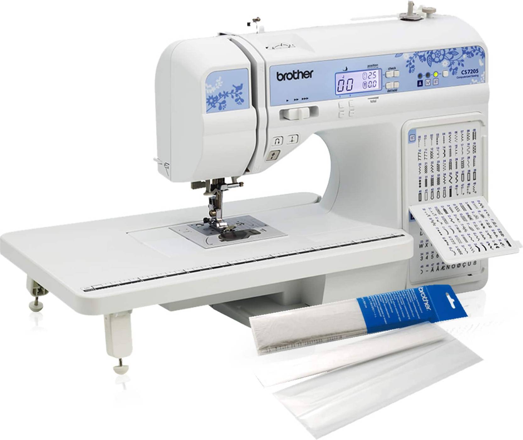 Sewing machine table Brother CS7205 Computerized Sewing Machine