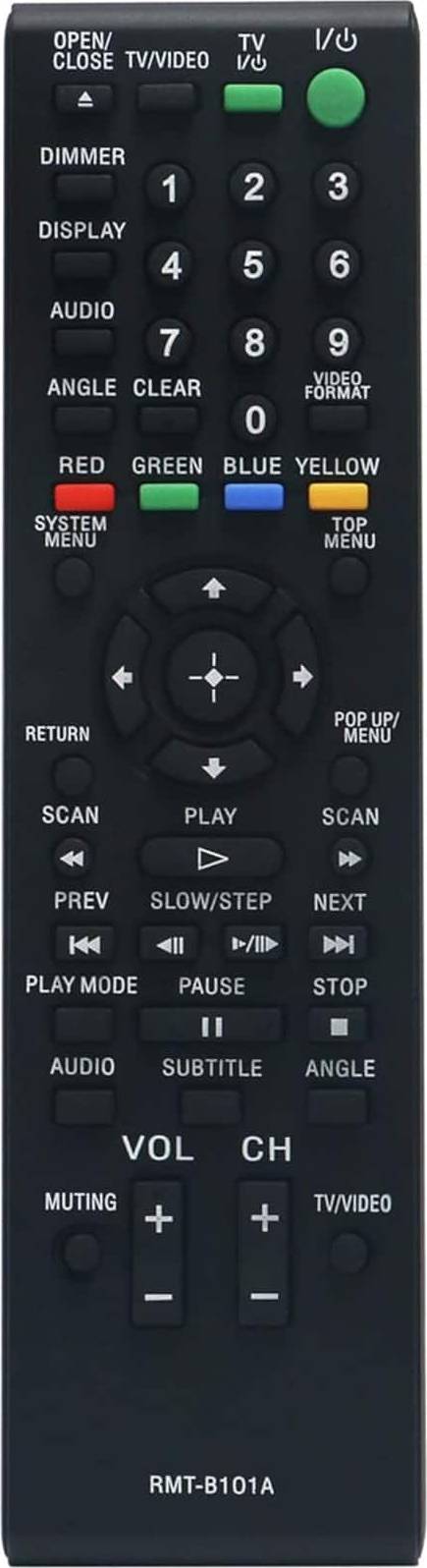 ZdalaMit RMT-B101A Replacement Remote Blu-ray Player