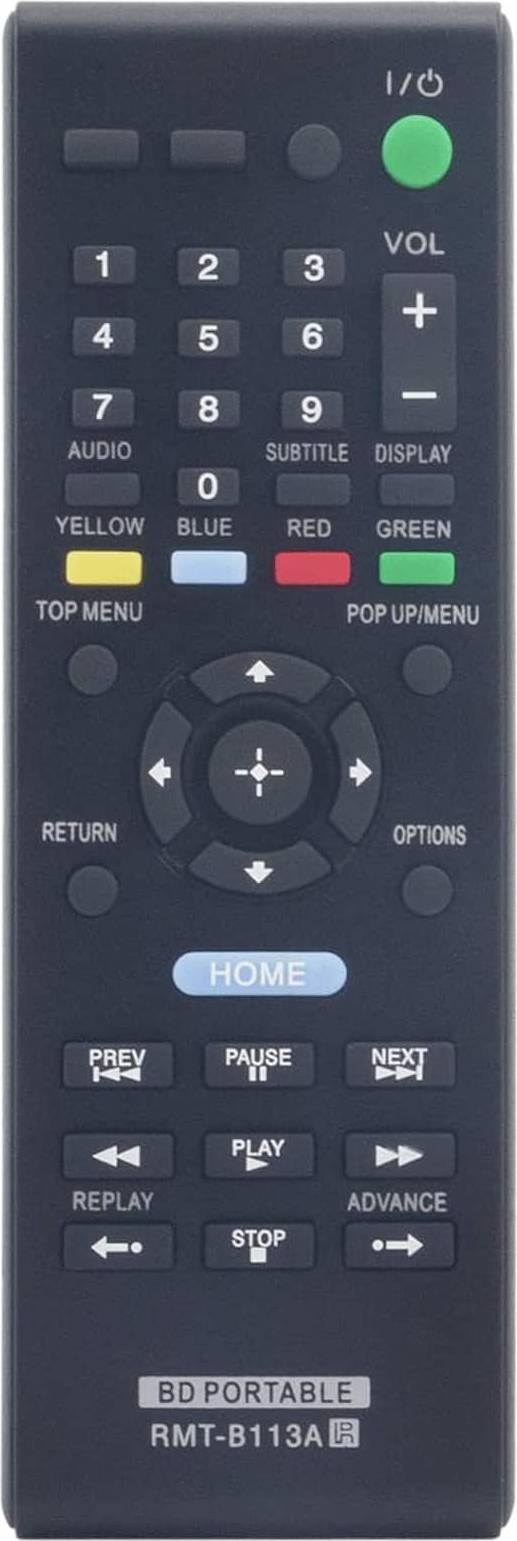 Blu ray disc ZdalaMit RMT-B113A Replacement Remote Blu-ray Disc
