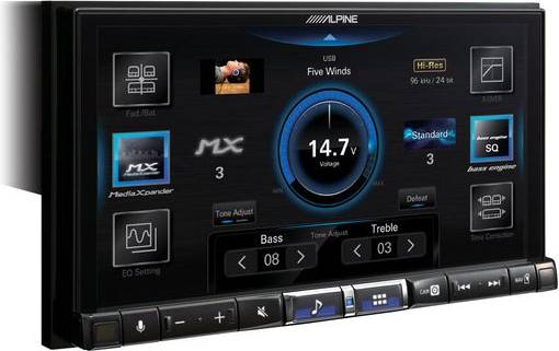 Android auto Alpine iLX-705DM 7 Inch CarPlay Android Auto