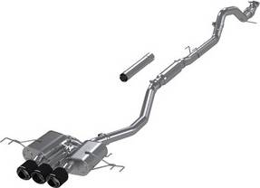 Cat back exhaust system MBRP Armor Pro Cat Back Exhaust System