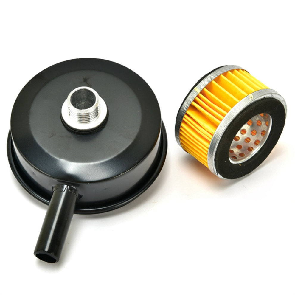 Air Compressor Muffler 20mm Intake Filter Pump