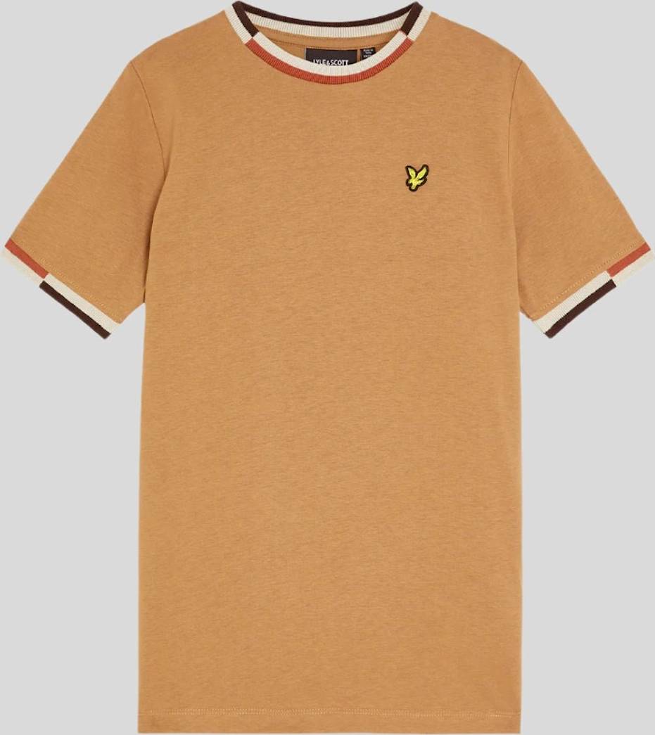 Lyle & Scott Multi Rib T-Shirt Beige