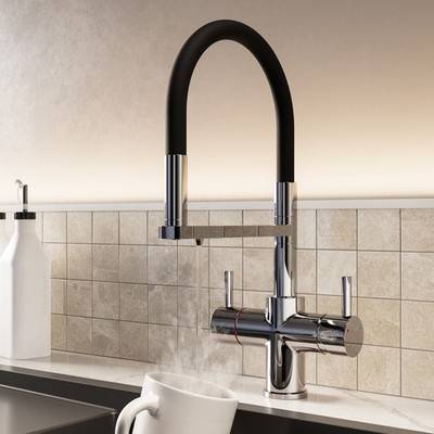 Boiling water tap Pronto Chrome 4 In 1 Pro Instant Boiling Water Tap
