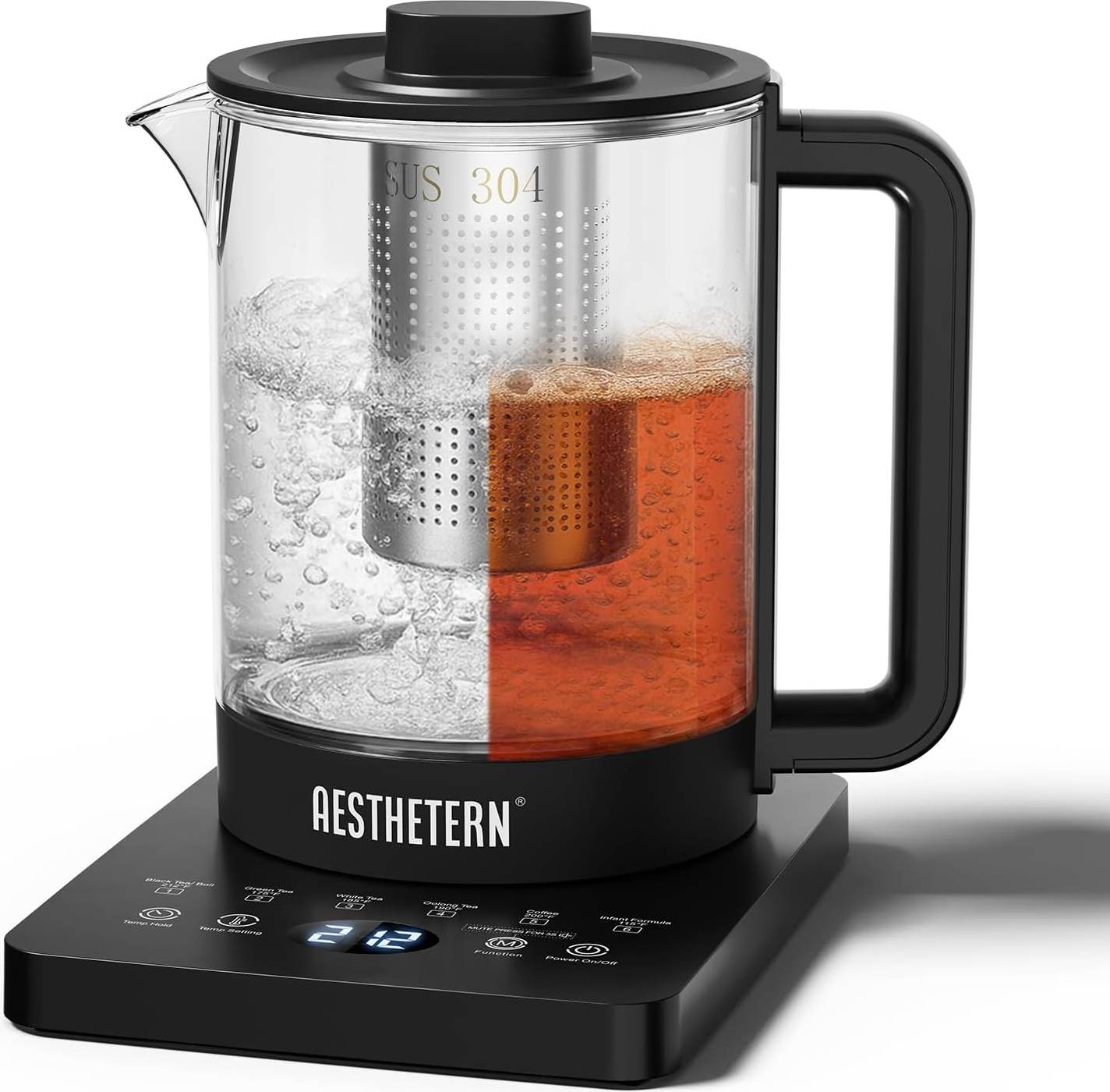 Tea kettle Electric Programmable Electric Tea Kettle With Tea Infuser