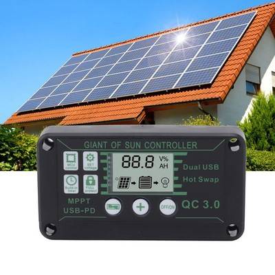 Solar Charge Controller Mppt Abs Auto