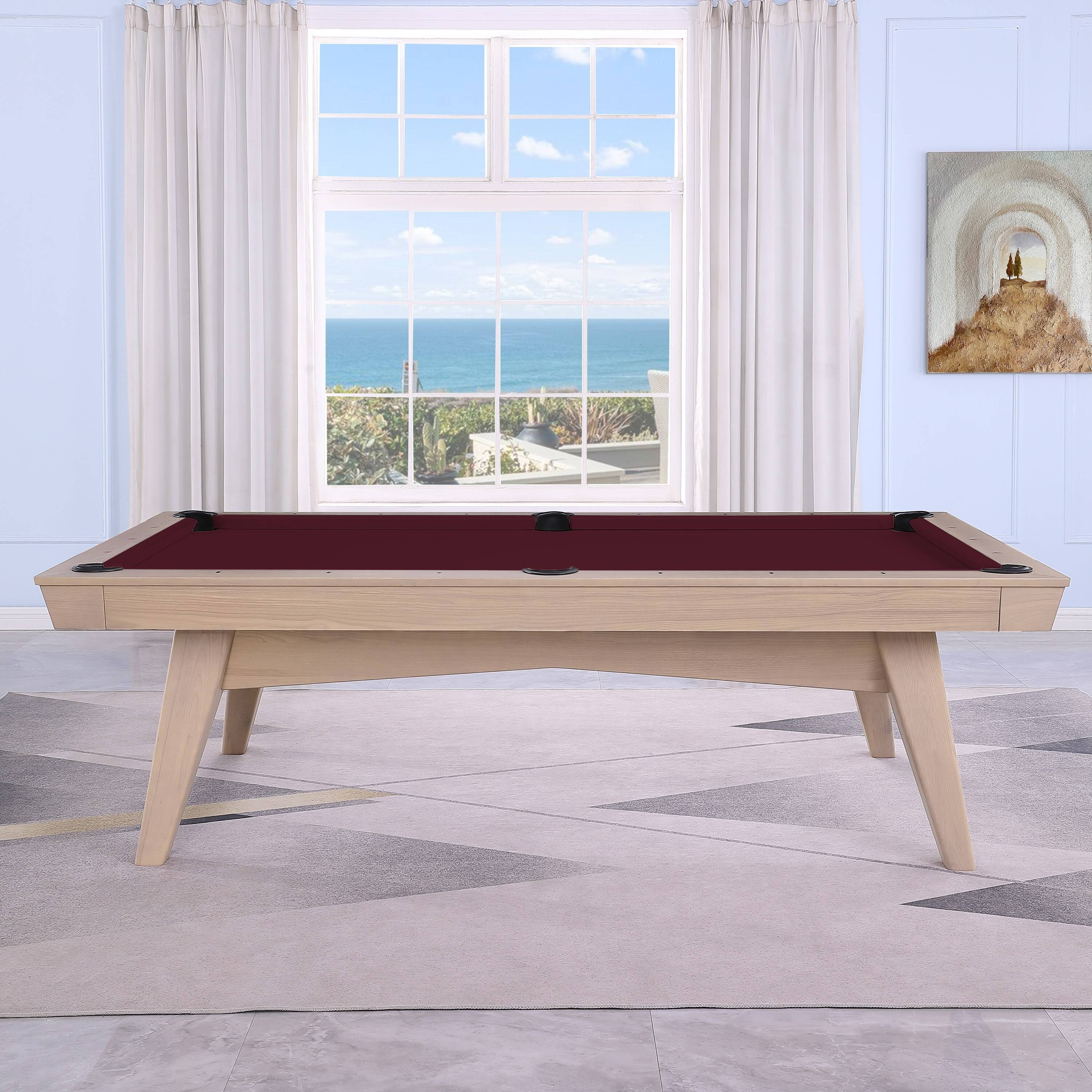 Dining pool table Homeseason Modulite Slate Pool Table With Dining Top