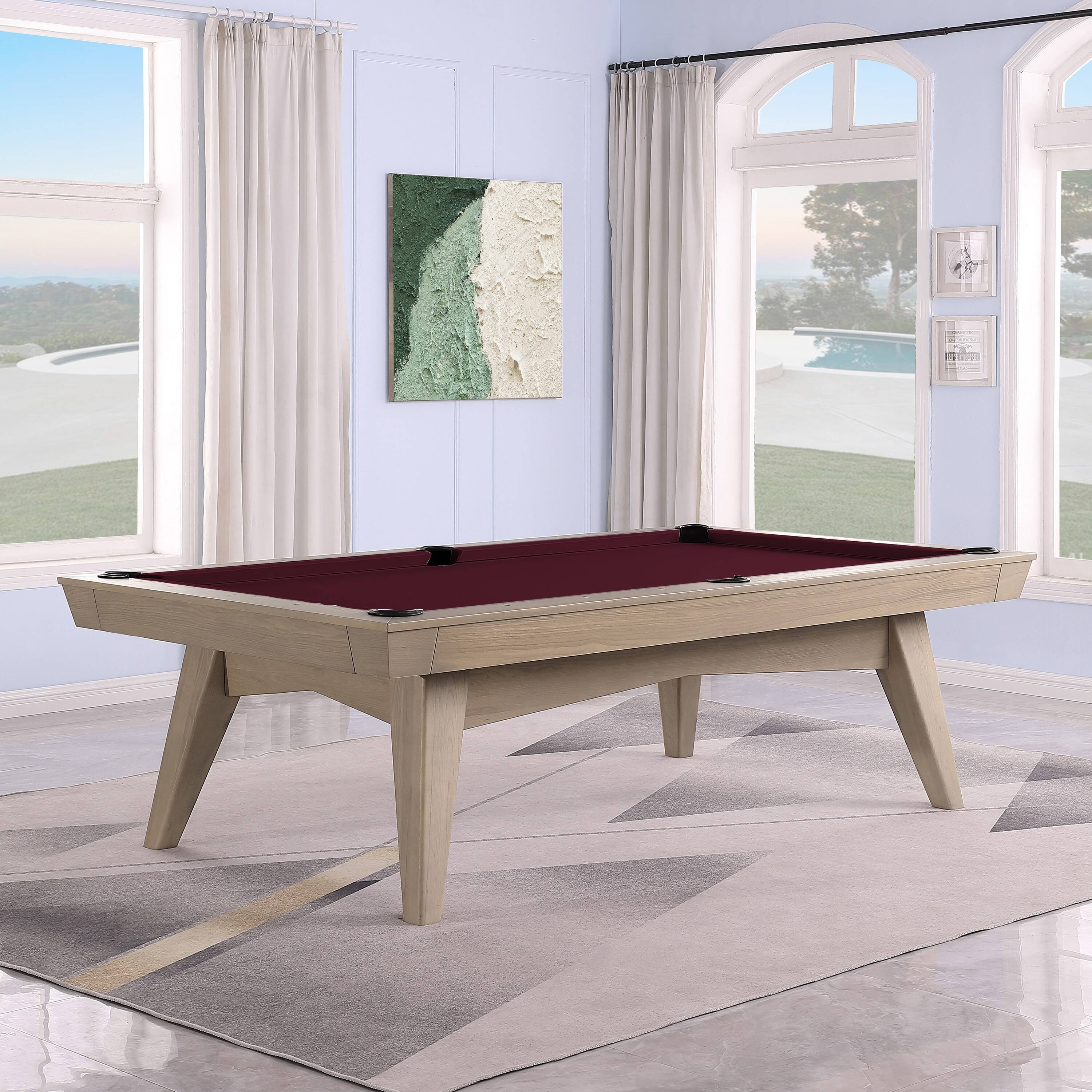 Dining pool table Homeseason Modulite Slate Pool Table With Dining Top