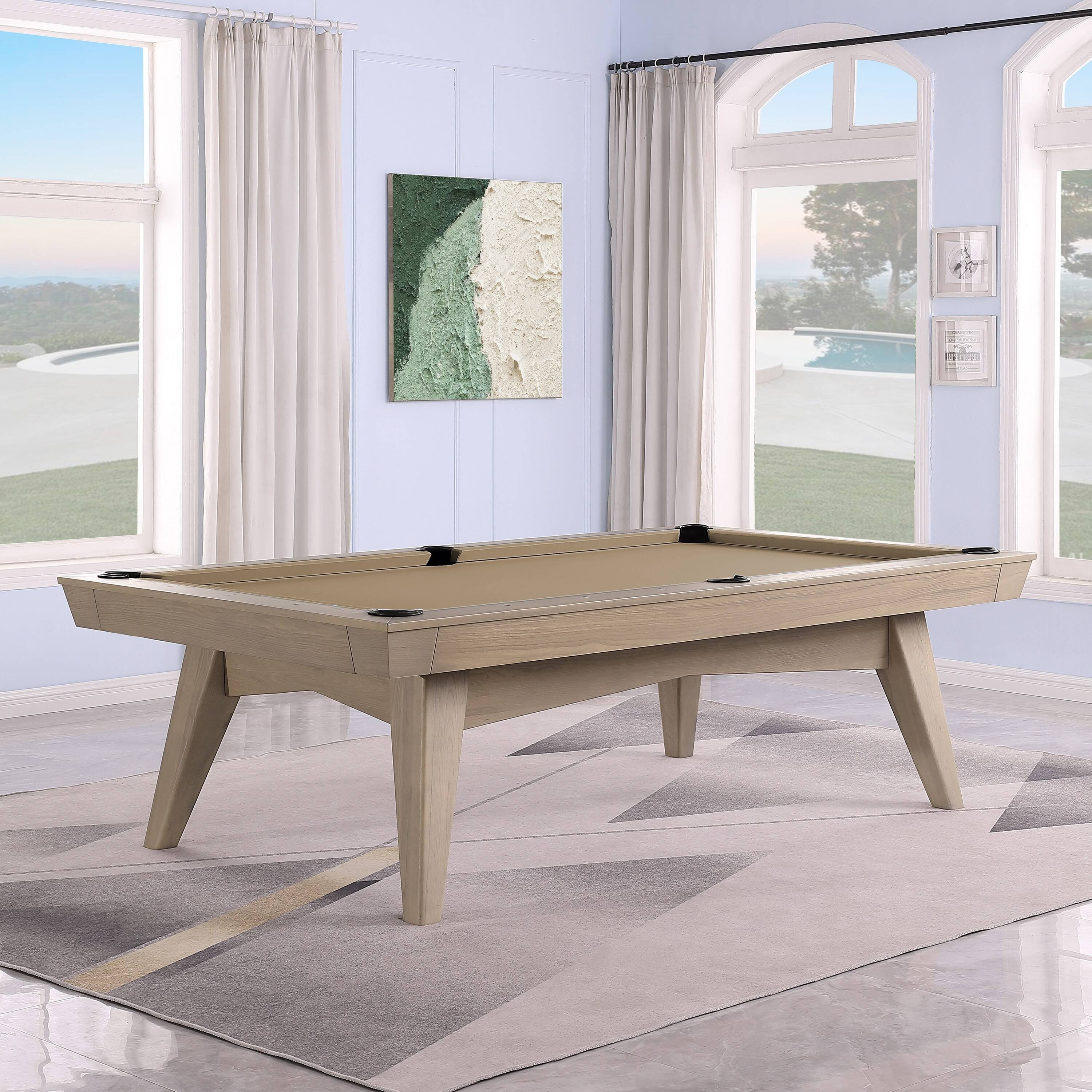 Dining pool table Homeseason Modulite Slate Pool Table With Dining Top