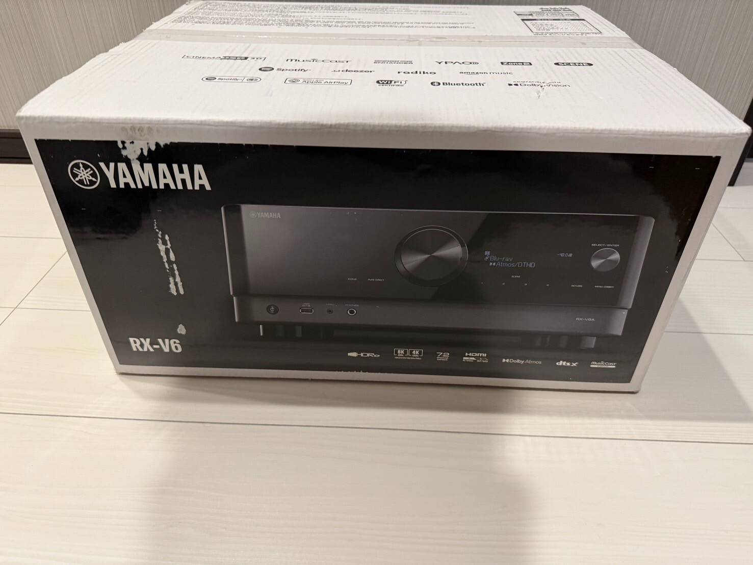 Yamaha av receiver Yamaha Rx-v6a Av Receiver 7.1ch Channel