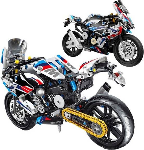 Maxpower Technical Motorcycle Car Model Building Block