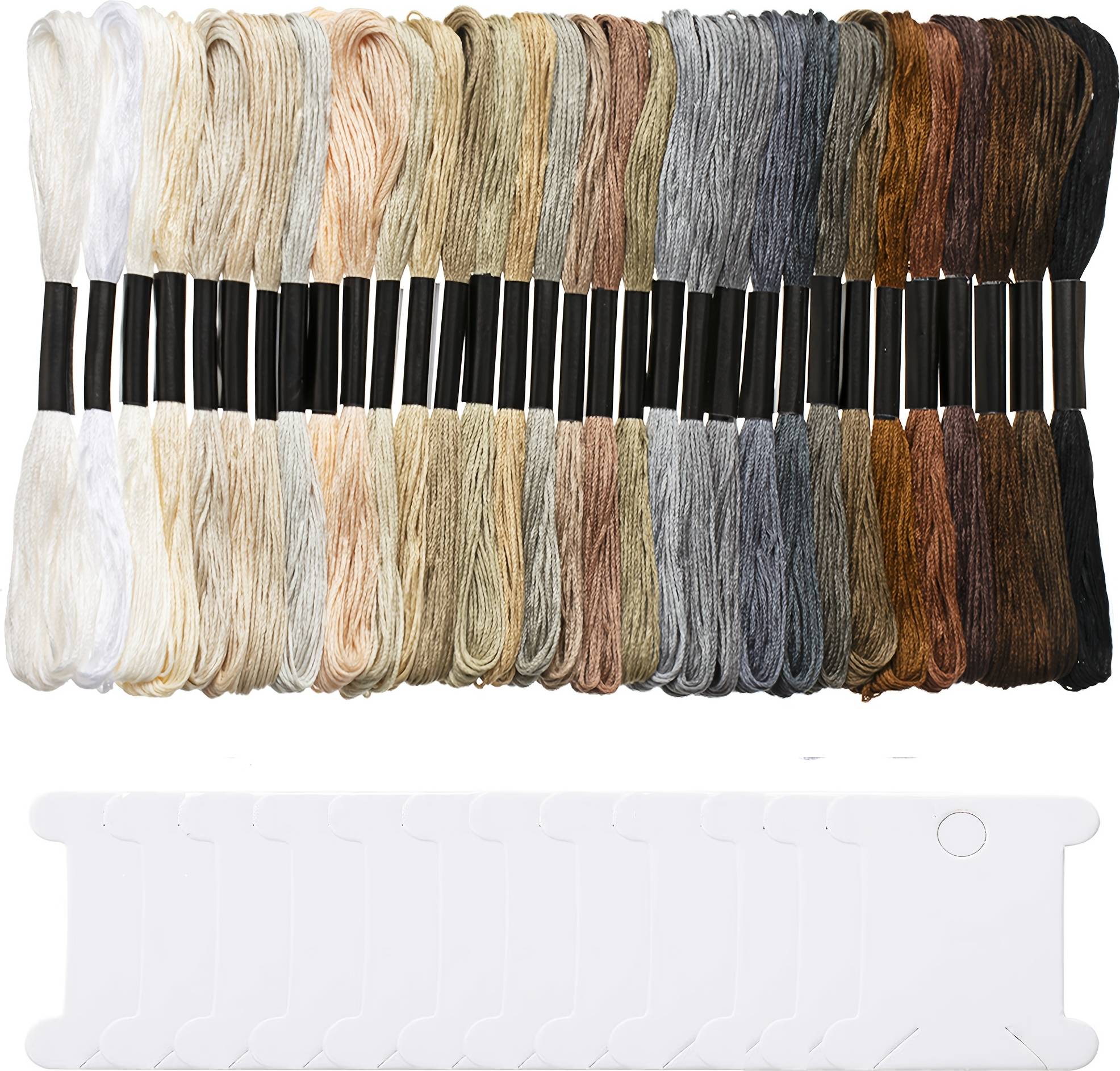 Temu 32-Pack 8-Strand Embroidery Thread