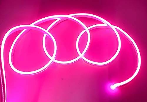 TEMPO DI SALDI IP65 Vattentät Flexibel LED Remsa 5 Meter 120 LED Rosa Ljuslist