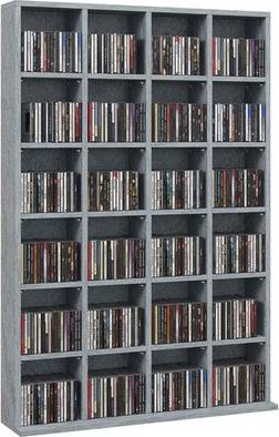 Homcom DVD CD Media Storage Rack 89 x 130.5 cm
