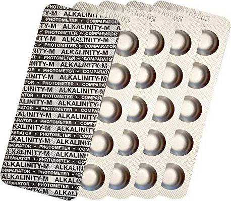 Photometer Testtabletten Alkalinity M