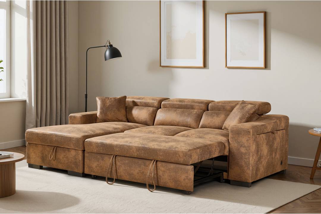 Latitude Run Rivaro Microsuede Sofa
