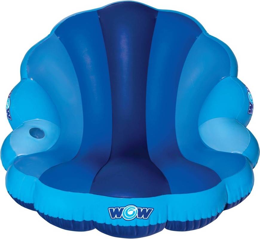 Mermaid Shell Pool Lounger Blue