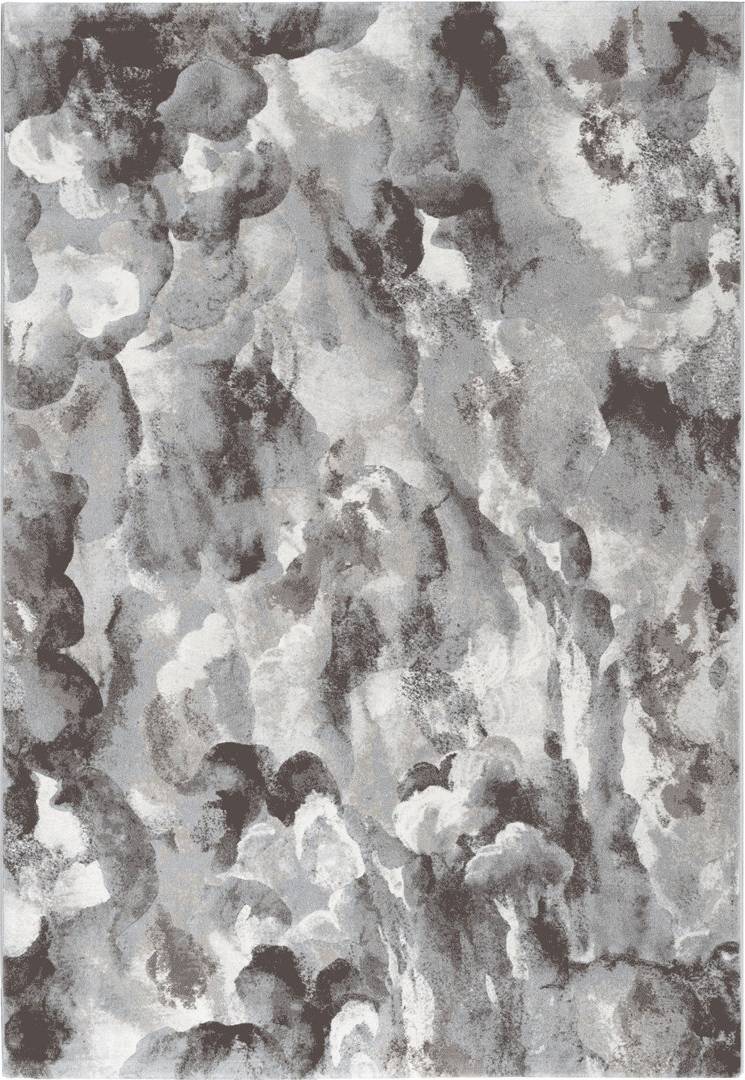 Mastercraft Abstract Area Rug Rectangle 160 x 230 cm Brown