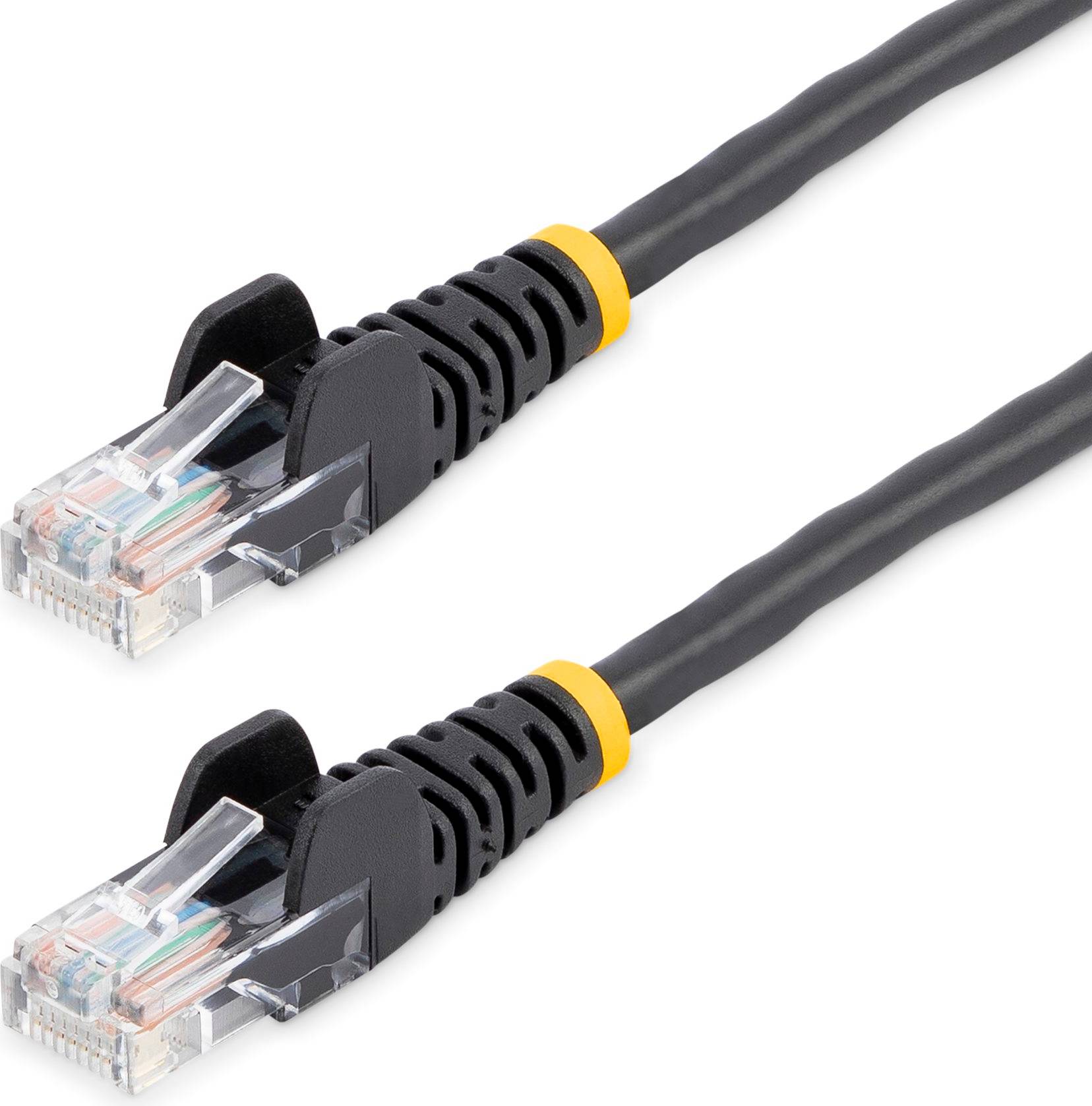 StarTech UTP Cat5e RJ45 - RJ45 M-M Black 2m