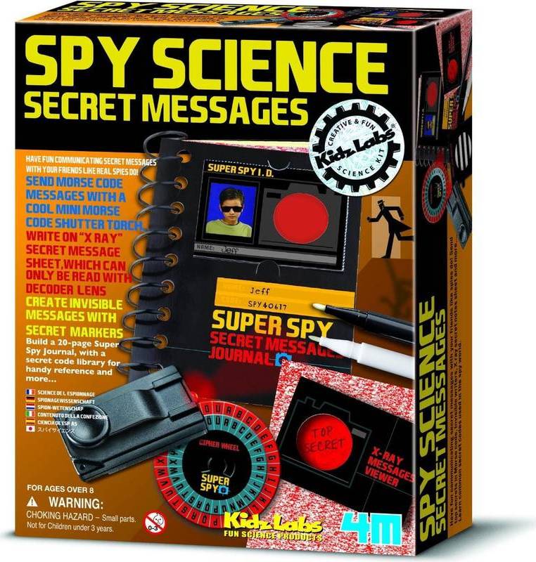 KidzLabs Spy Science Secret Message