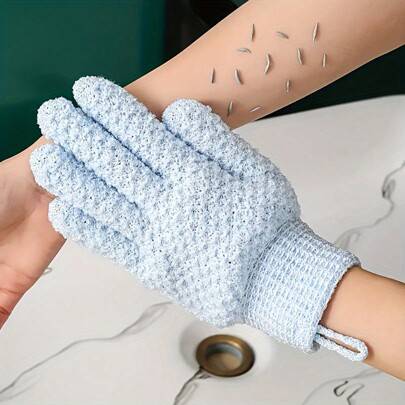 Shein Exfoliating Shower Gloves Reversible For Spa