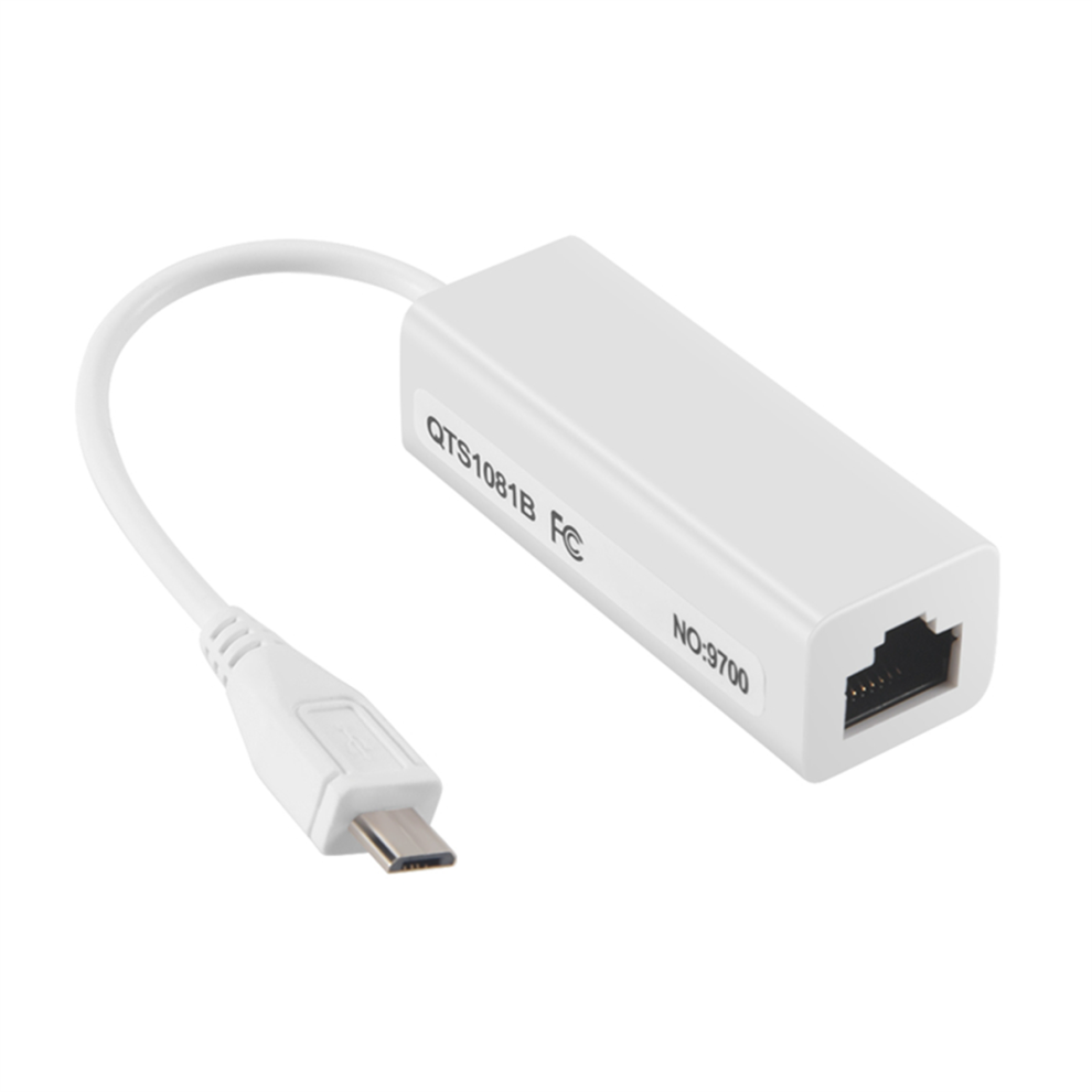 Mini USB 5 Pin 10 100 Mbps RJ45 LAN Ethernet Adapter