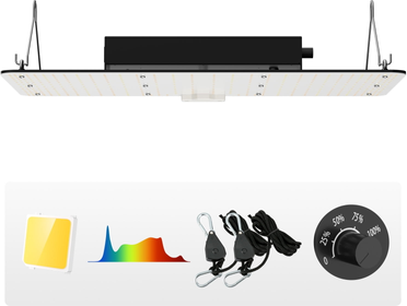 Led grow light bulbs KffKff LED Grow Light 200W Full Spectrum