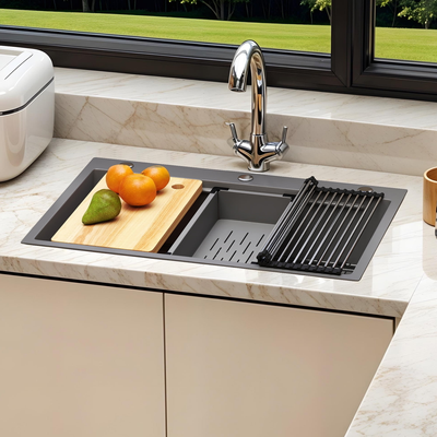 33 Drop In Kitchen Workstation Sink