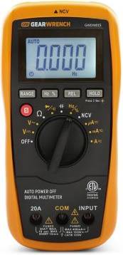 Multimeter GearWrench Technicians True RMS Digital Multimeter