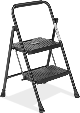 3 step ladder Alvantor 3-Step Ladder Lightweight Foldable Step Stool