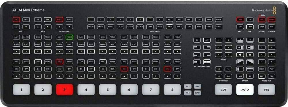 Blackmagic design atem Blackmagic Design ATEM Mini Extreme Live Stream Switcher