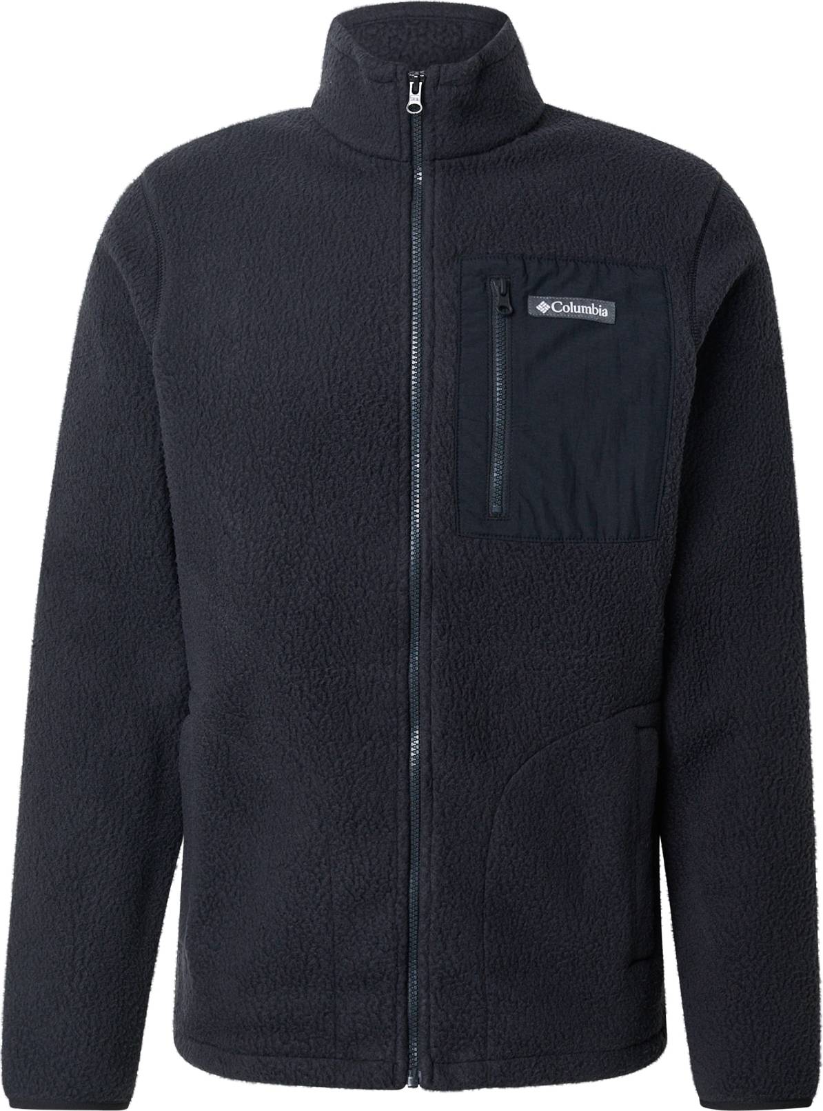 Columbia Funktionsfleecejakke Jasper Ridge Pebbled Full Zip - Sort