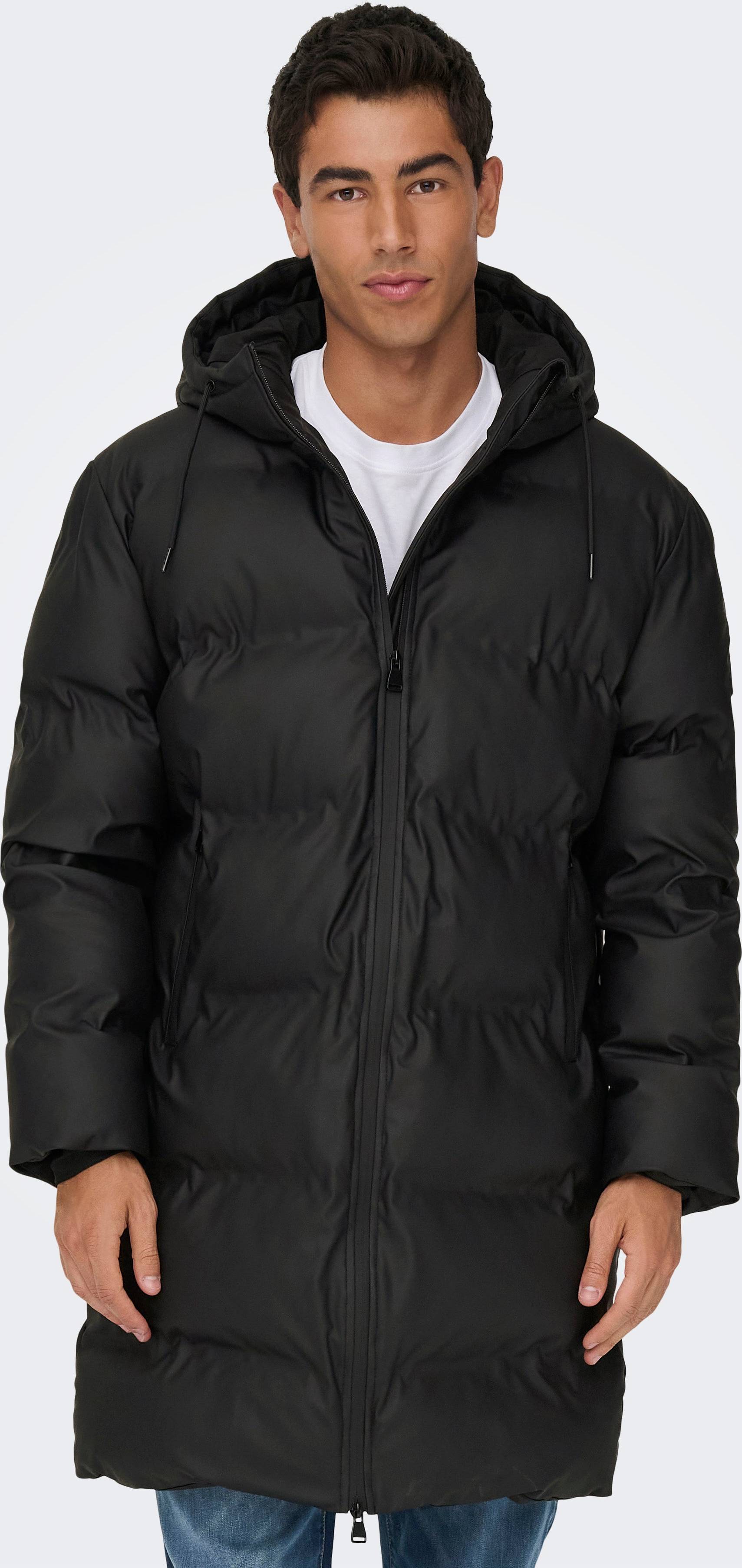 Only & Sons Vinterjakke Sort