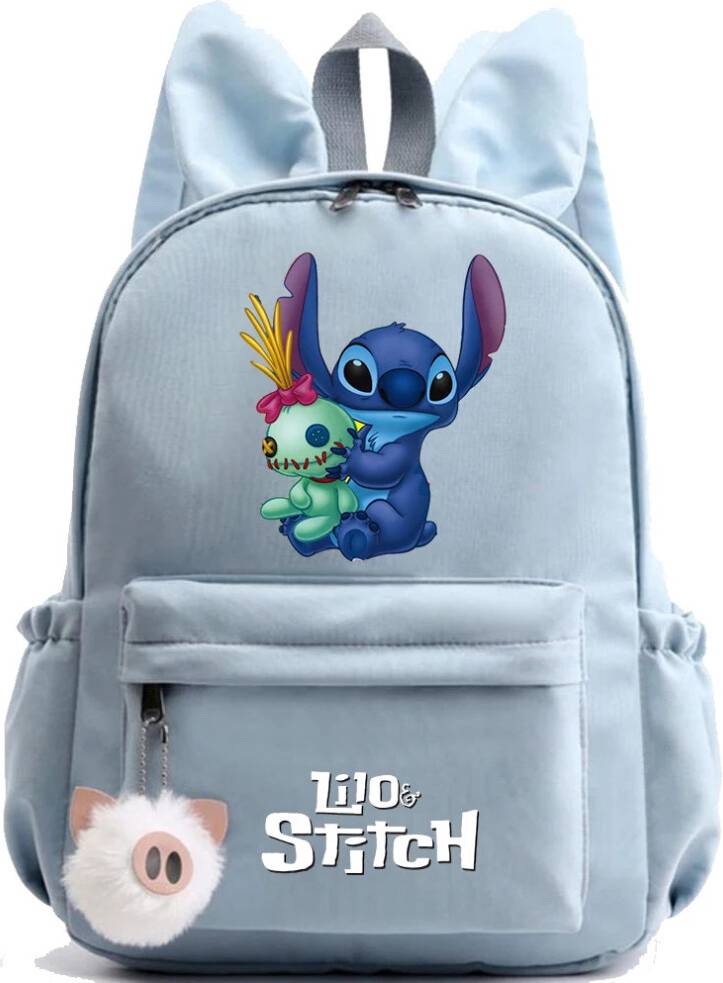 SRJ STAR Cartoon Pattern Rabbit Ears Backpack - Twenty One