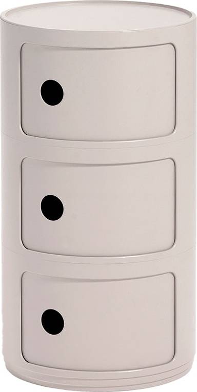 Componibili Bio Container 3 Elemente White