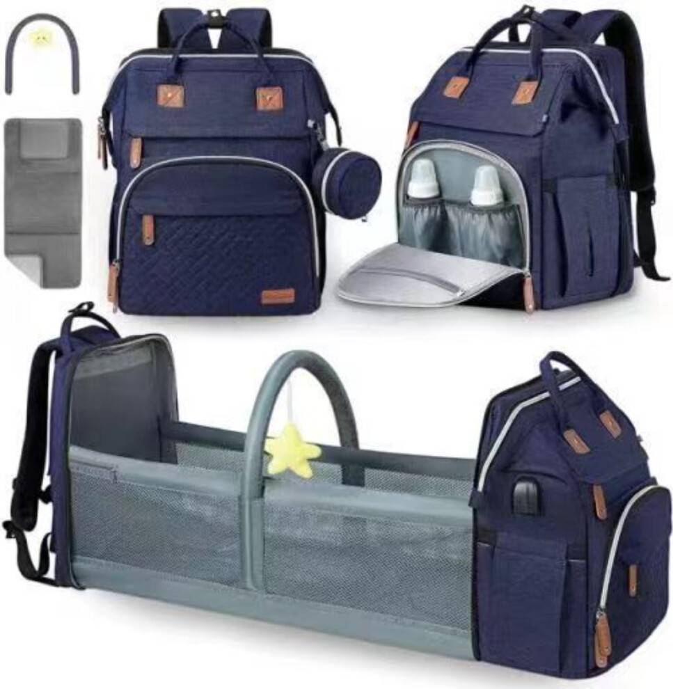 Multifunctional Diaper Bag Backpack