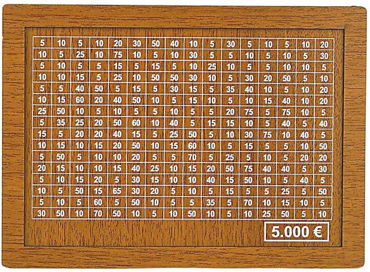 Maxpower Reusable Money Box With Goal Numbers