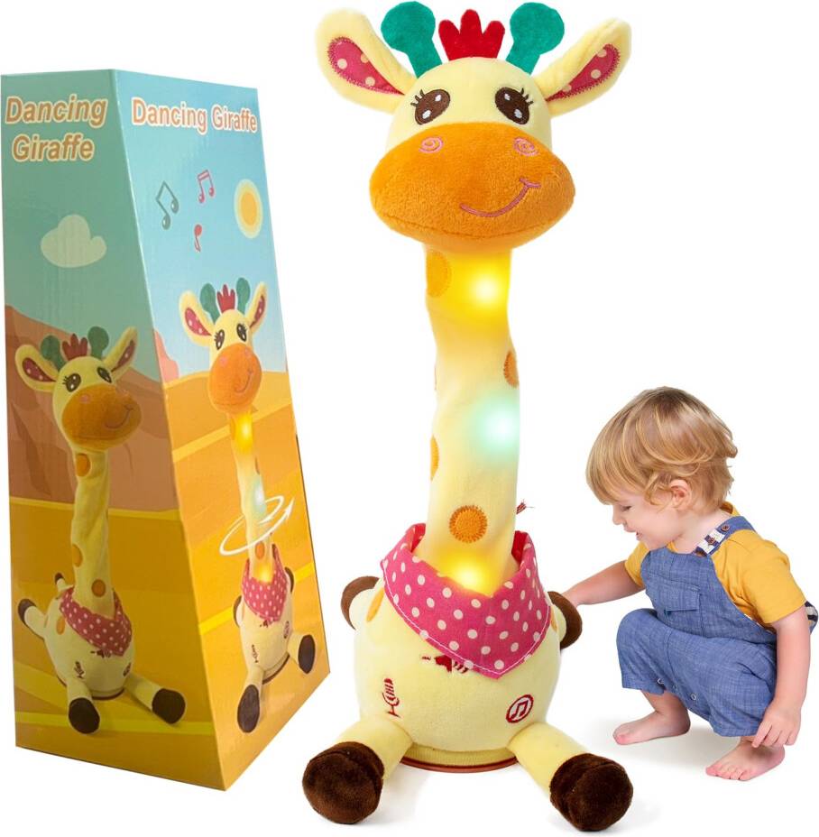 Volume Control Singing Dancing Giraffe Toy