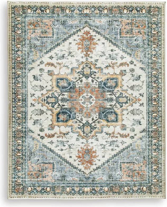 Signature Design by Ashley Wallney 7'6" x 9'6" Area Rug In Multi